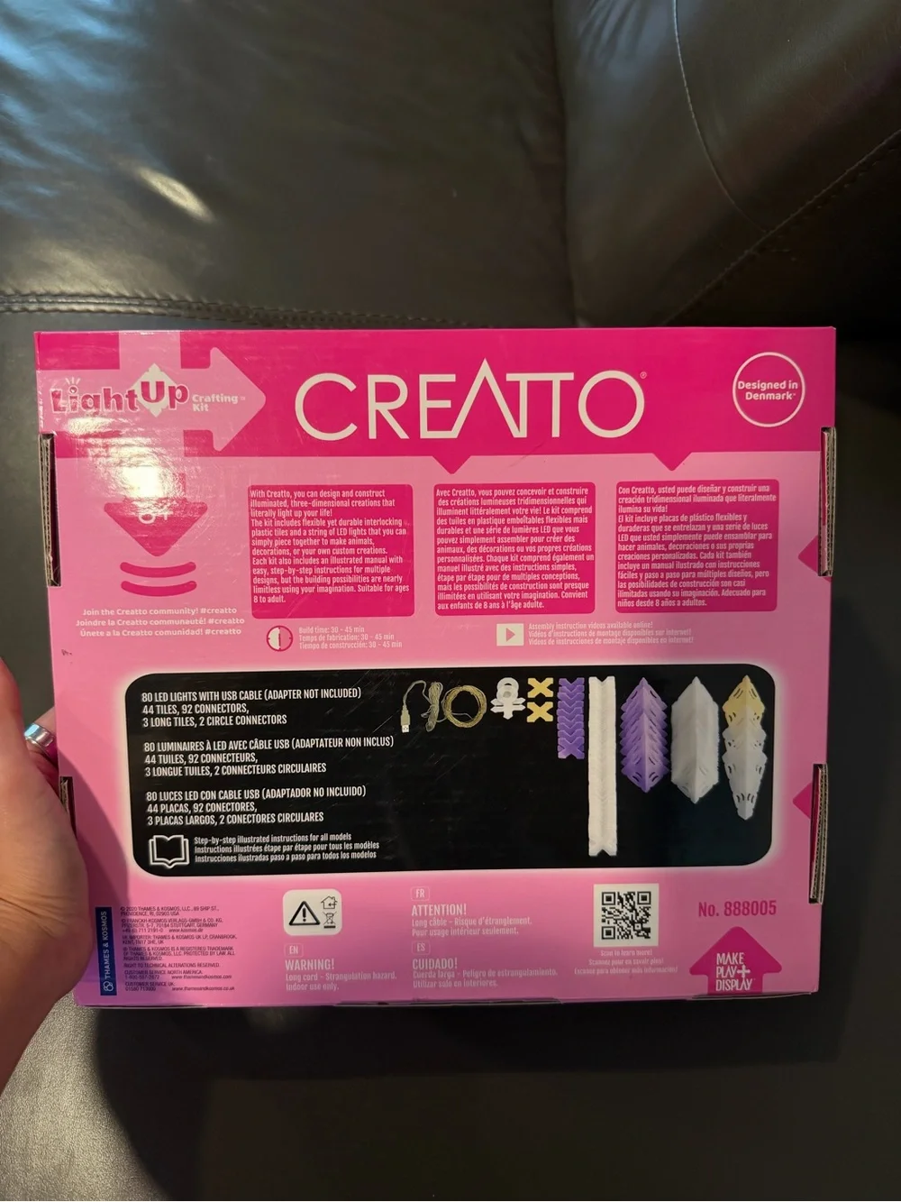 LightUp Sparkle Unicorn Craft Kit - Pink
